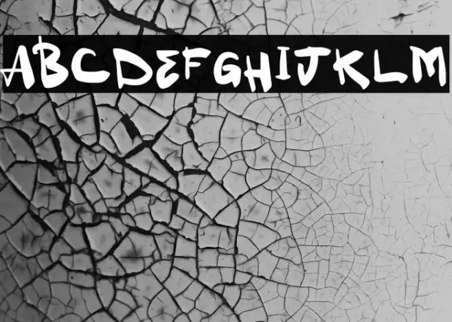 Vtks Textones Font examples