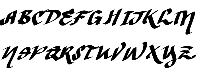 Vtks The Dark Regular Font OTHER CHARS