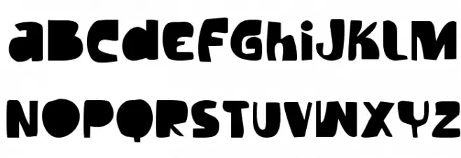 Vtks Tilt Font Litere mari