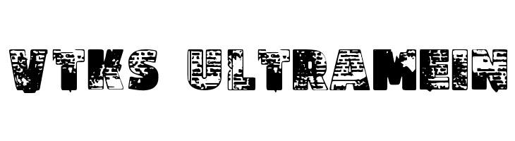 Vtks Ultramein  Free Fonts Download