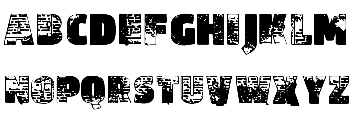 Vtks Ultramein Font LOWERCASE
