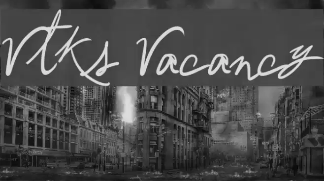 Vtks Vacancy Font examples