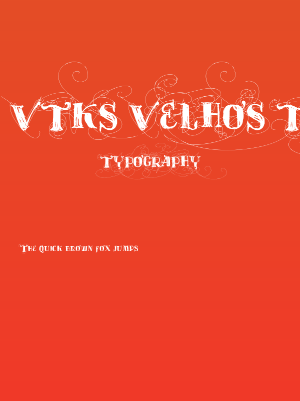 Vtks Velhos Tempos Poster