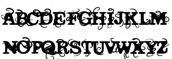 Vtks Wine Label Two Font Litere mari