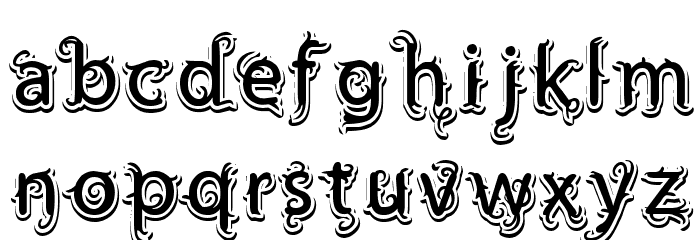 Vtks Wine Label Font LOWERCASE