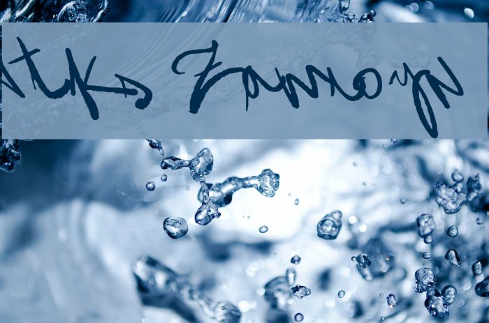 Vtks Zamioyn4 Font examples