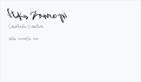 Vtks Zamioyn4 Business Card