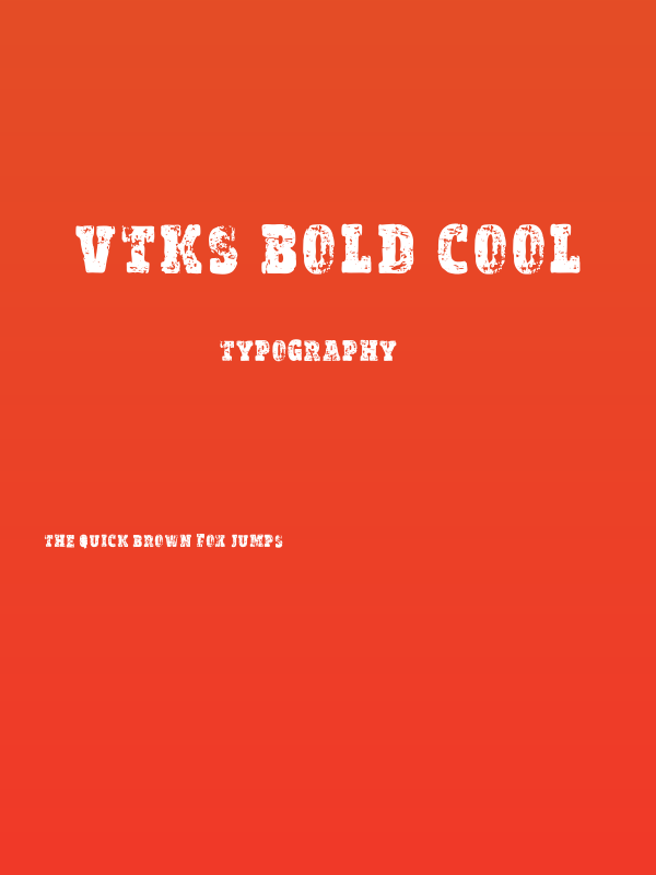 vtks Bold&Cool Poster