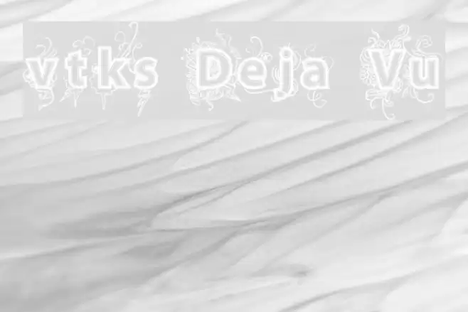 vtks Deja Vu Font examples