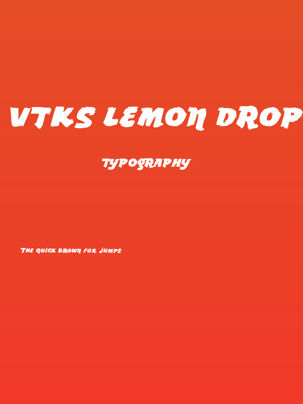 vtks Lemon Drop Poster