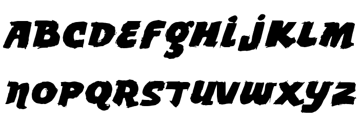 vtks Lemon Drop Font LOWERCASE