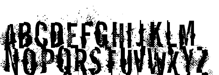 vtks REPORT erRoR Font LOWERCASE