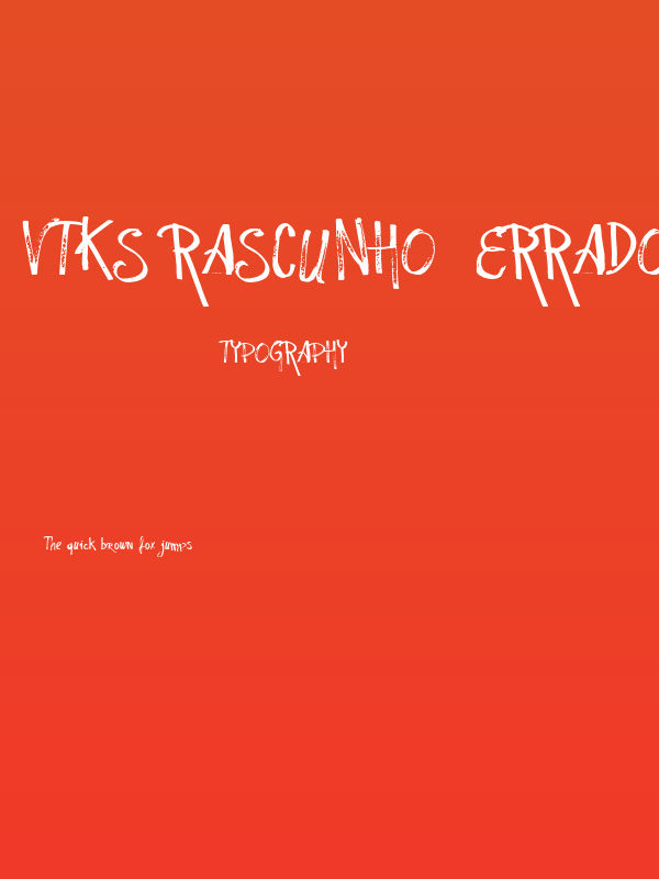 vtks Rascunho  Errado Poster