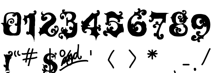 vtks alcalina Font OTHER CHARS