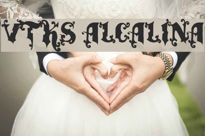 vtks alcalina Font examples