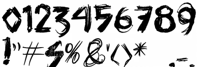 vtks animal 2 Font OTHER CHARS