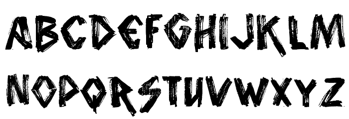 vtks animal 2 Font LOWERCASE