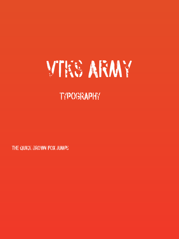 vtks army Poster