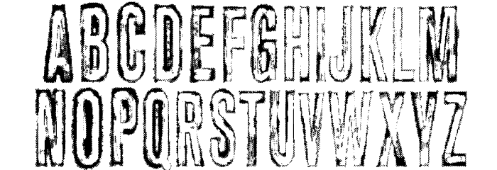 vtks carrier Font LOWERCASE