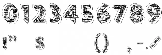 vtks chalk 79 Font OTHER CHARS