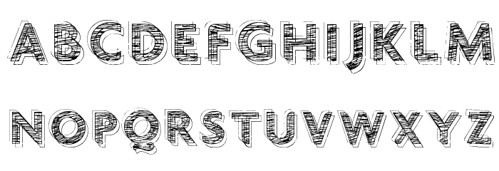 vtks chalk 79 Font LOWERCASE