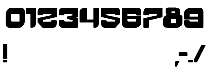 vtks crazy time bold Font OTHER CHARS