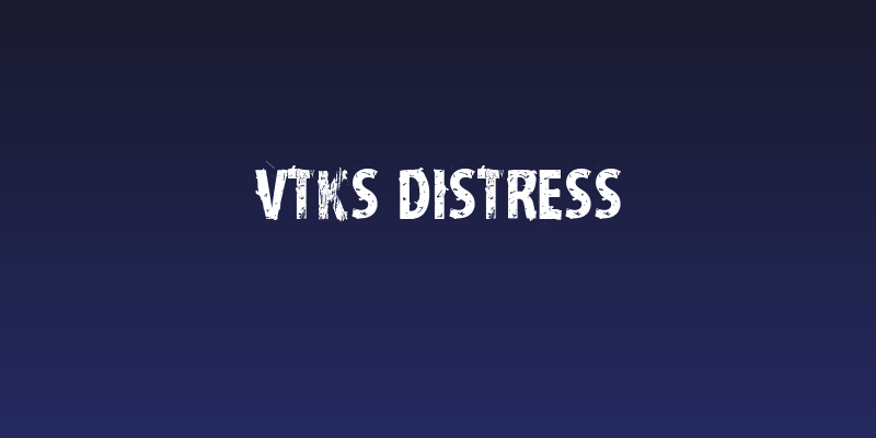 vtks distress Social Header