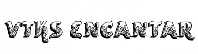 vtks encantar  Скачать бесплатные шрифты
