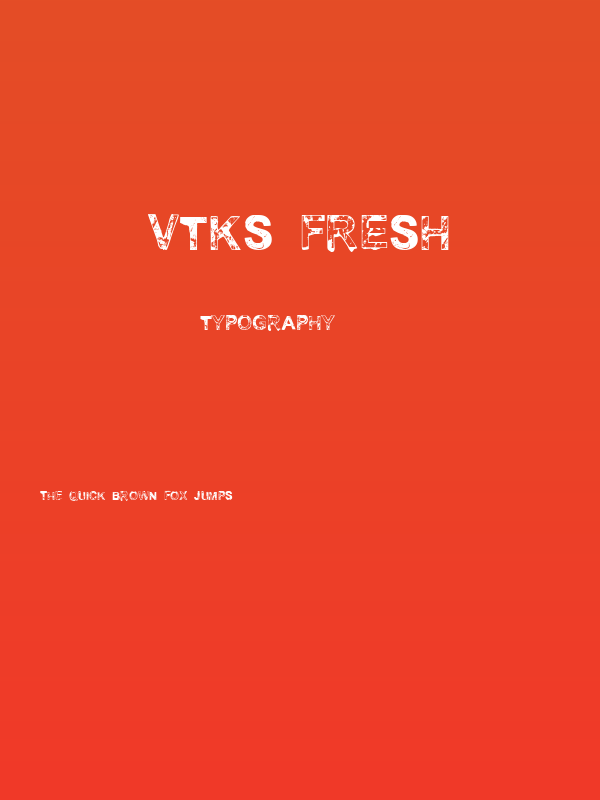 vtks fresh Poster