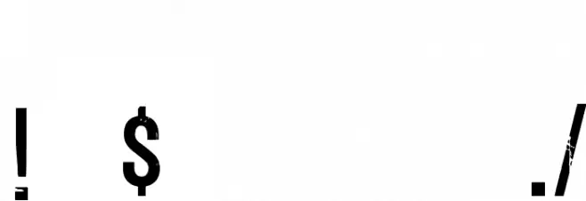 vtks ink Font OTHER CHARS