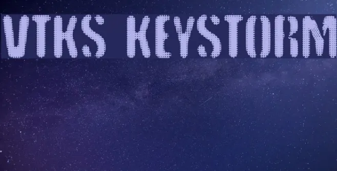 vtks keystorm Example 2