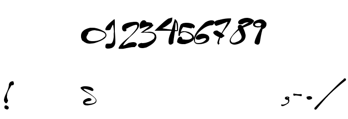 vtks legal Font OTHER CHARS