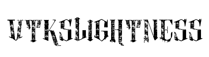 vtks lightness 2  Free Fonts Download