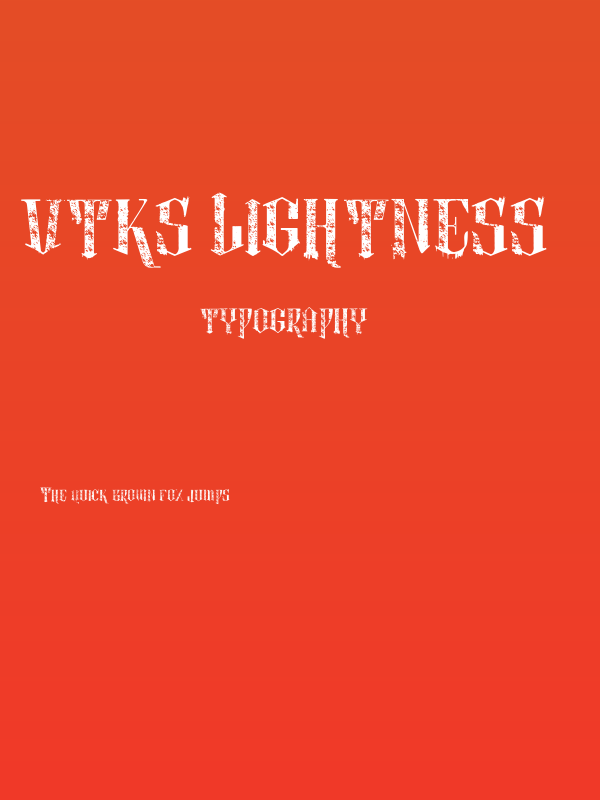 vtks lightness 2 Poster