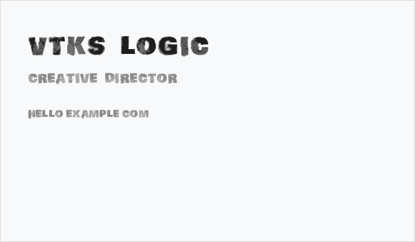vtks logic Business Card