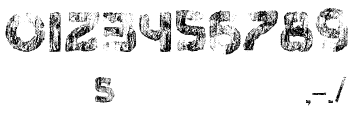 vtks message Font OTHER CHARS