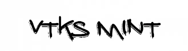 vtks mint  Frei Schriftart Herunterladen