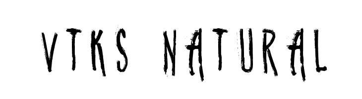 vtks natural  Frei Schriftart Herunterladen