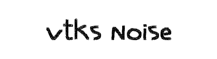 vtks noise Font