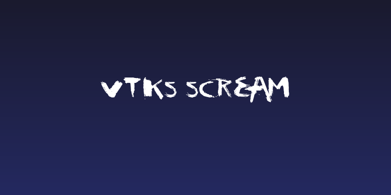 vtks scream Social Header