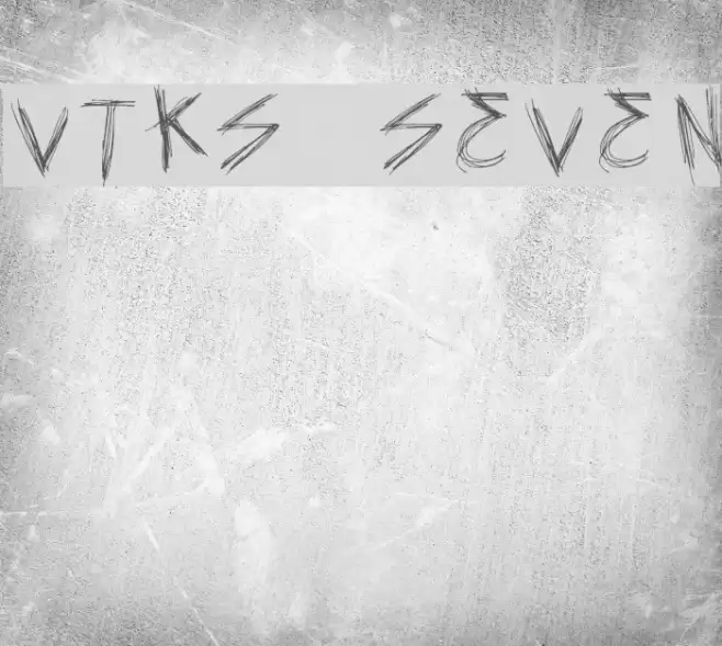 vtks seven Font examples