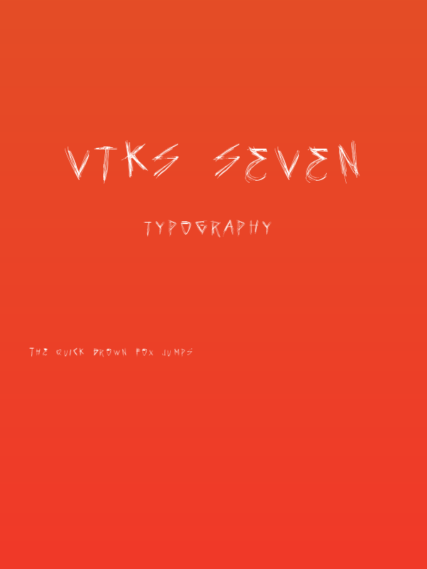 vtks seven Poster