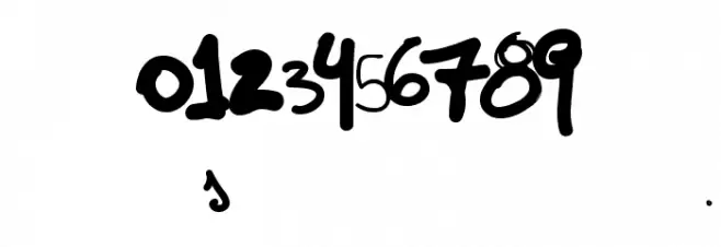 vtks show Font OTHER CHARS