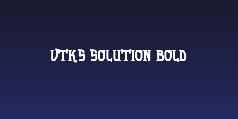 vtks solution bold Social Header