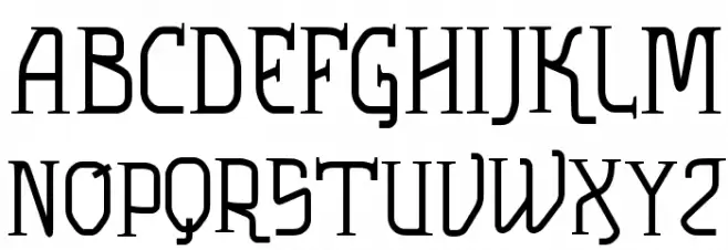 vtks solution Schriftart Kleinbuchstaben