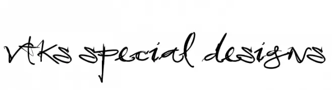 vtks special designs  Descarca Fonturi Gratis