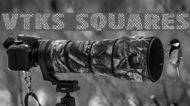 vtks squares Schriftart examples