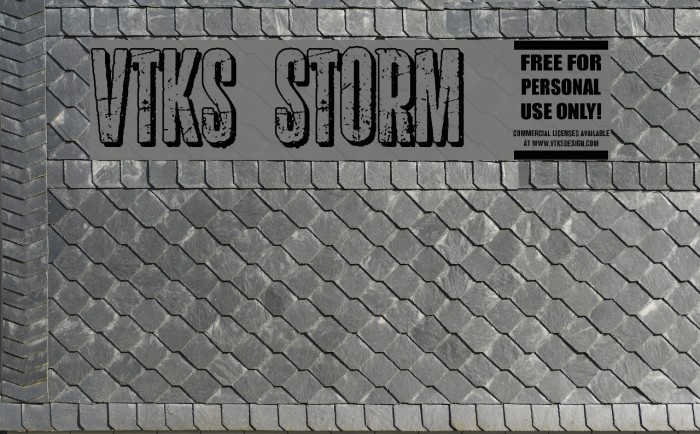 vtks storm 2 Font examples