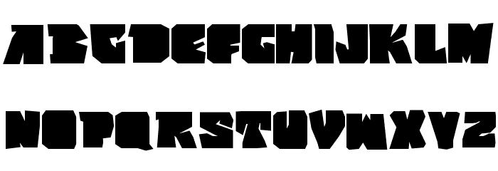vtks super Font LOWERCASE