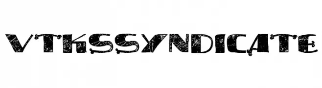 vtks syndicate  フリーフォントのダウンロード
